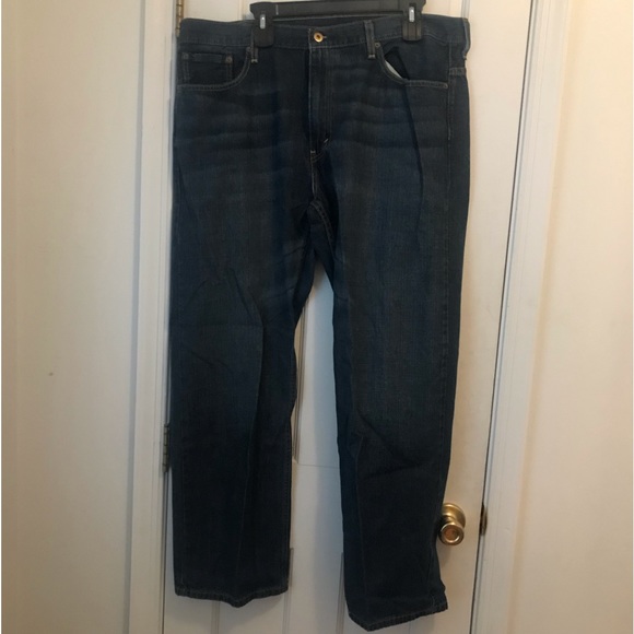Nwot Levi strauss 569 denim jeans 38x32 - Picture 2 of 3